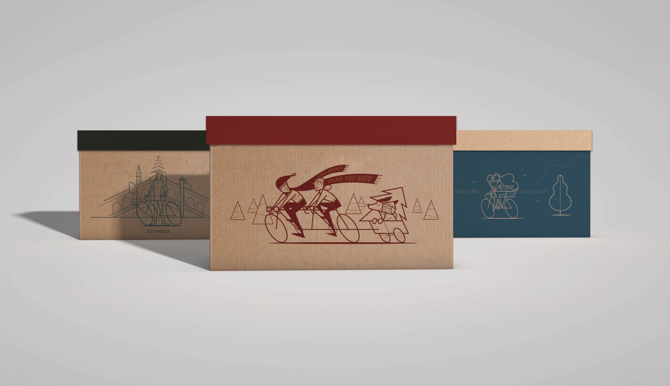 Selle Royal Group identity by Francesco Belloli Designer Vicenza - christmas box